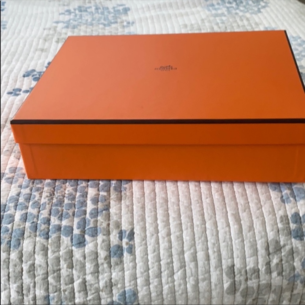 Hermes gift box 9,5” x 13” 3.25”